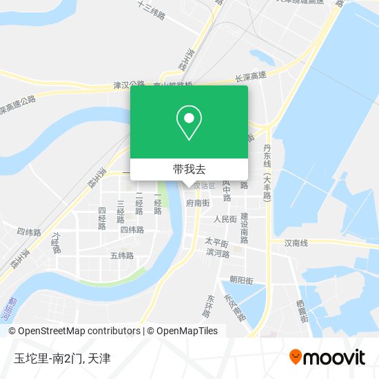 玉坨里-南2门地图