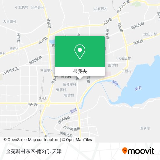 金苑新村东区-南2门地图