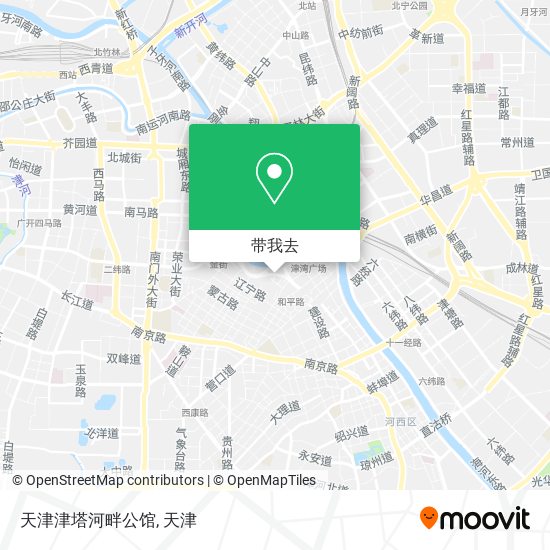 天津津塔河畔公馆地图