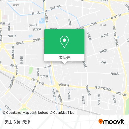 天山东路地图