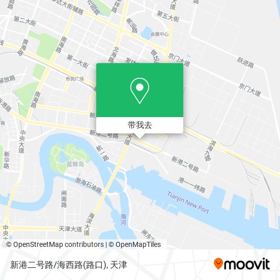 新港二号路/海西路(路口)地图