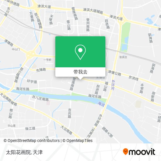太阳花画院地图