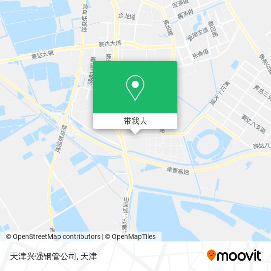 天津兴强钢管公司地图