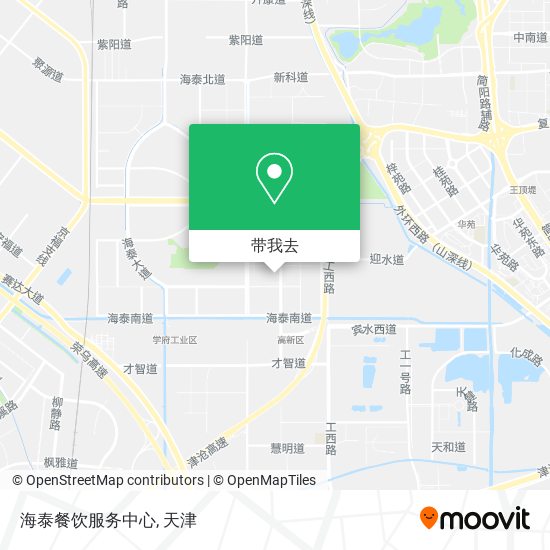 海泰餐饮服务中心地图