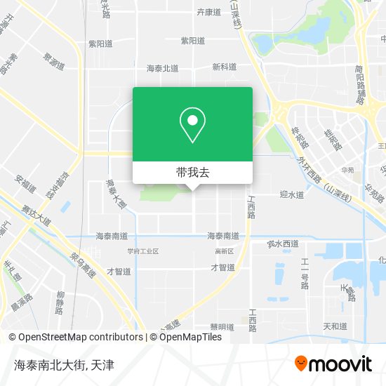 海泰南北大街地图