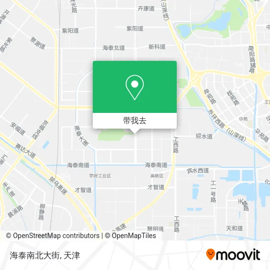 海泰南北大街地图