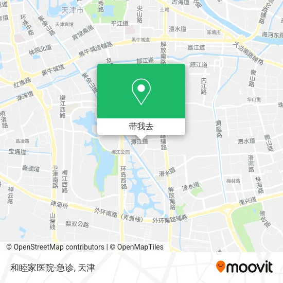 和睦家医院-急诊地图
