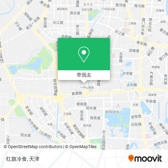 红旗冷食地图