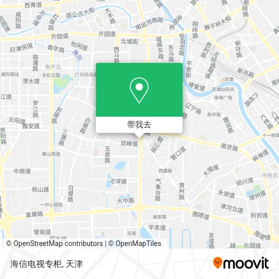 海信电视专柜地图