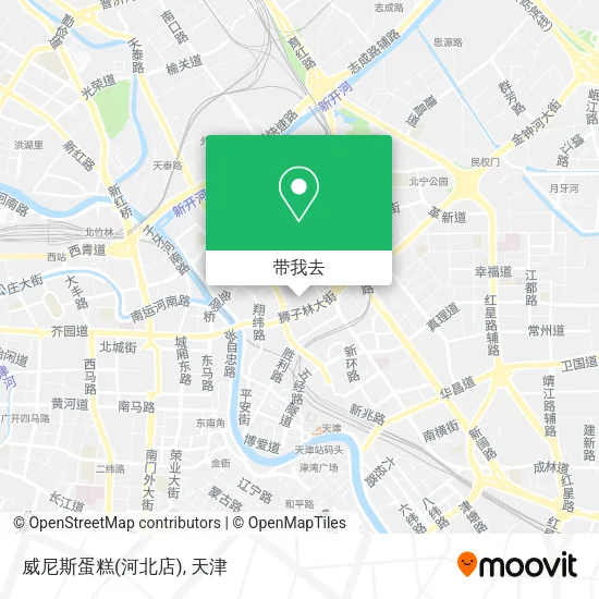 威尼斯蛋糕(河北店)地图