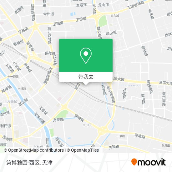 第博雅园-西区地图
