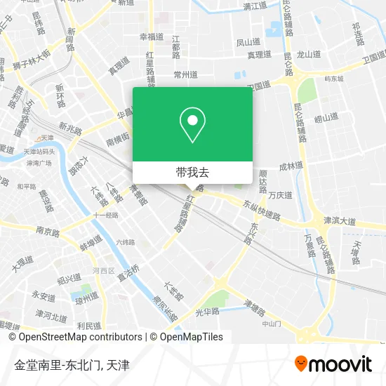 金堂南里-东北门地图