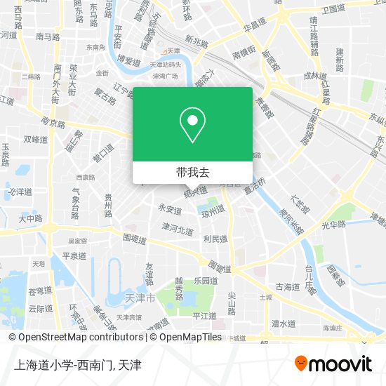 上海道小学-西南门地图