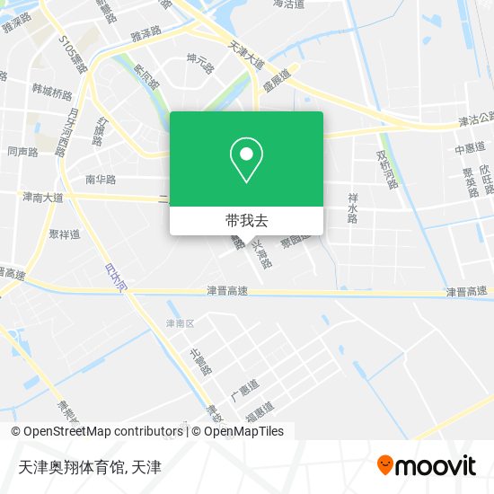 天津奥翔体育馆地图