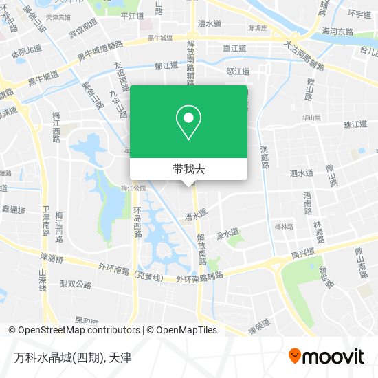 万科水晶城(四期)地图