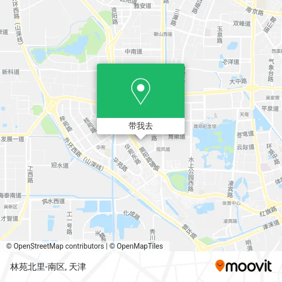 林苑北里-南区地图
