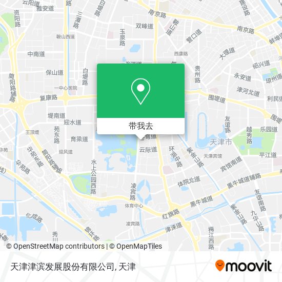 天津津滨发展股份有限公司地图