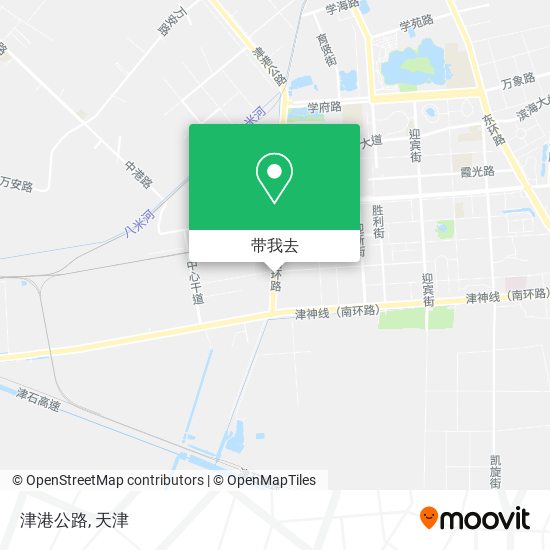 津港公路地图