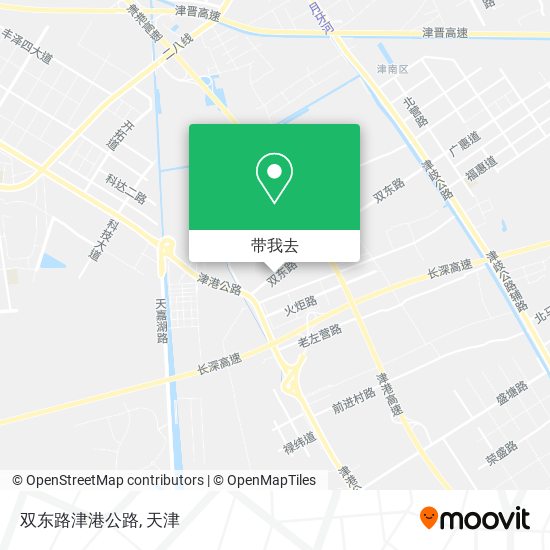 双东路津港公路地图