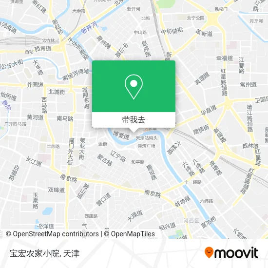 宝宏农家小院地图