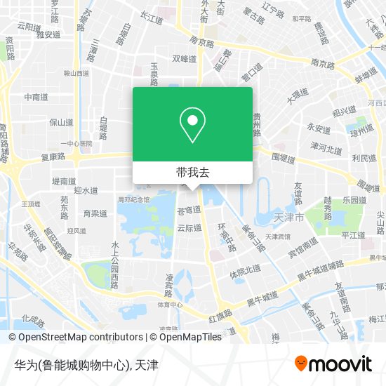 华为(鲁能城购物中心)地图