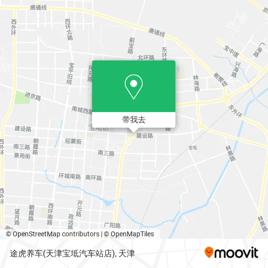 途虎养车(天津宝坻汽车站店)地图