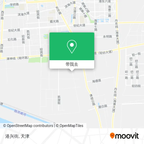 港兴街地图