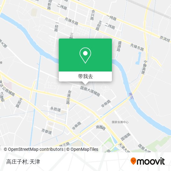 高庄子村地图