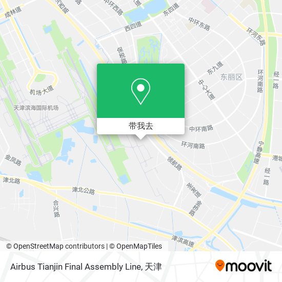 Airbus Tianjin Final Assembly Line地图