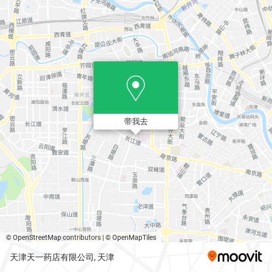 天津天一药店有限公司地图