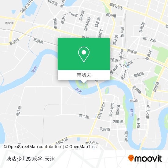 塘沽少儿欢乐谷地图