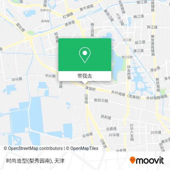 时尚造型(梨秀园南)地图