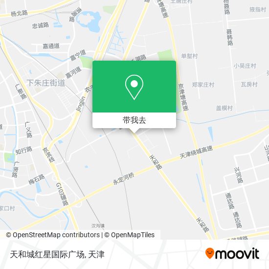 天和城红星国际广场地图