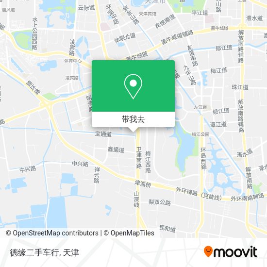 德缘二手车行地图
