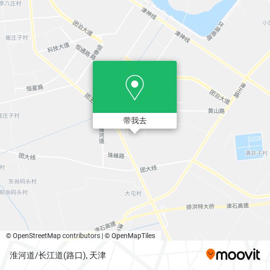 淮河道/长江道(路口)地图