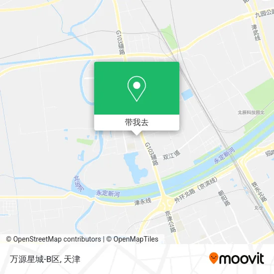万源星城-B区地图