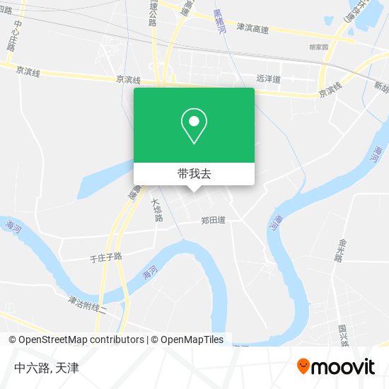 中六路地图