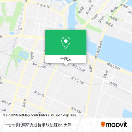 一步到味麻辣烫过桥米线酸辣粉地图