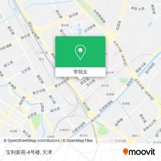 宝利新苑-4号楼地图