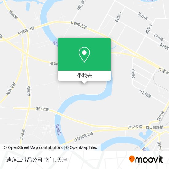 迪拜工业品公司-南门地图