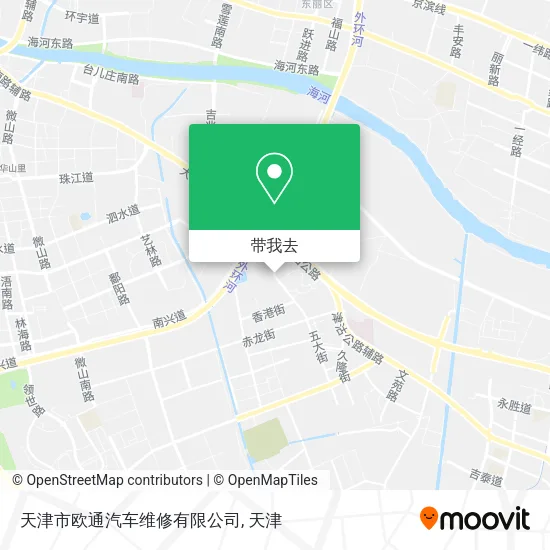 天津市欧通汽车维修有限公司地图