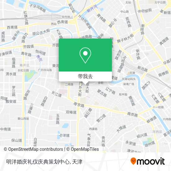 明洋婚庆礼仪庆典策划中心地图