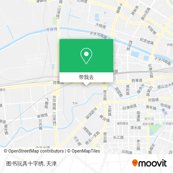 图书玩具十字绣地图