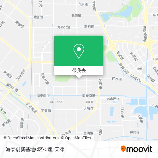 海泰创新基地C区-C座地图