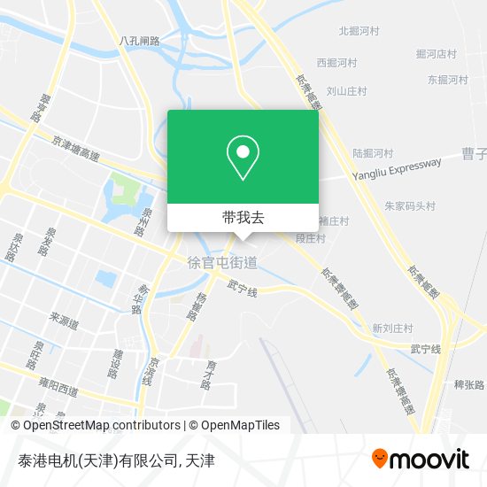泰港电机(天津)有限公司地图