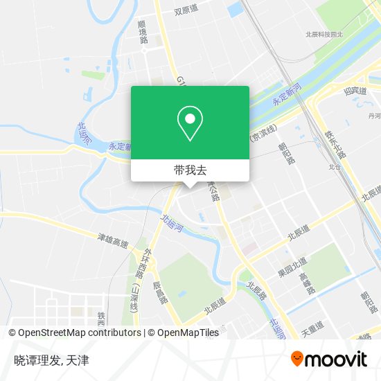 晓谭理发地图