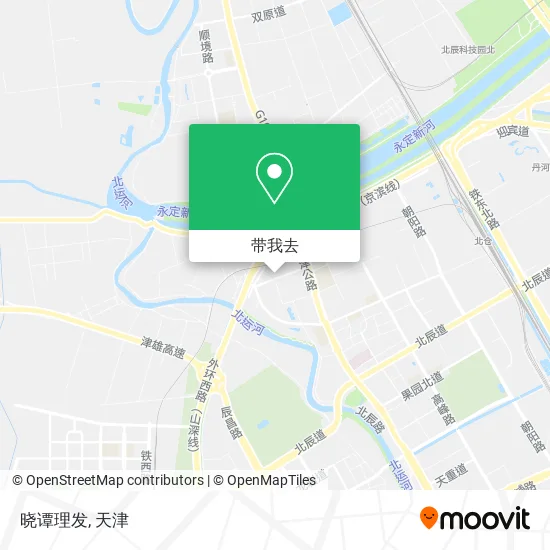 晓谭理发地图