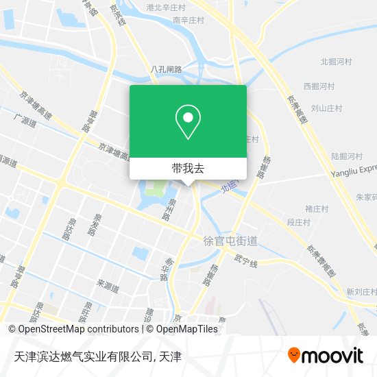 天津滨达燃气实业有限公司地图