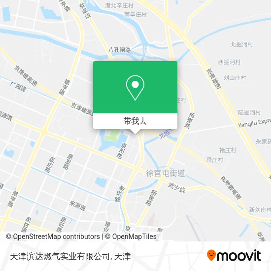 天津滨达燃气实业有限公司地图