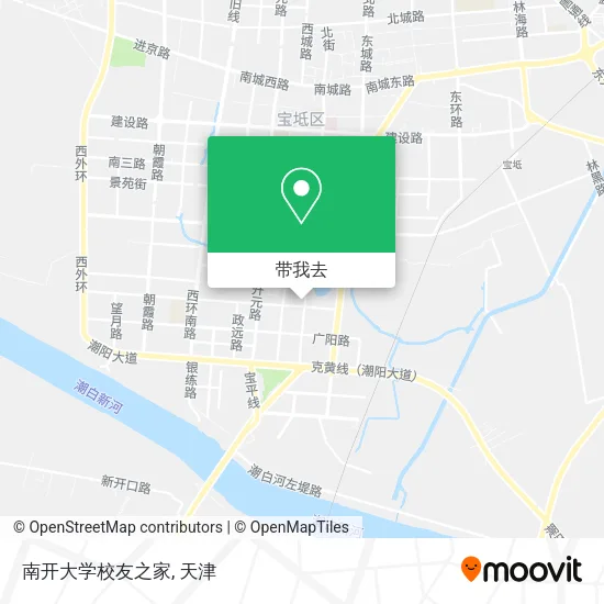 南开大学校友之家地图